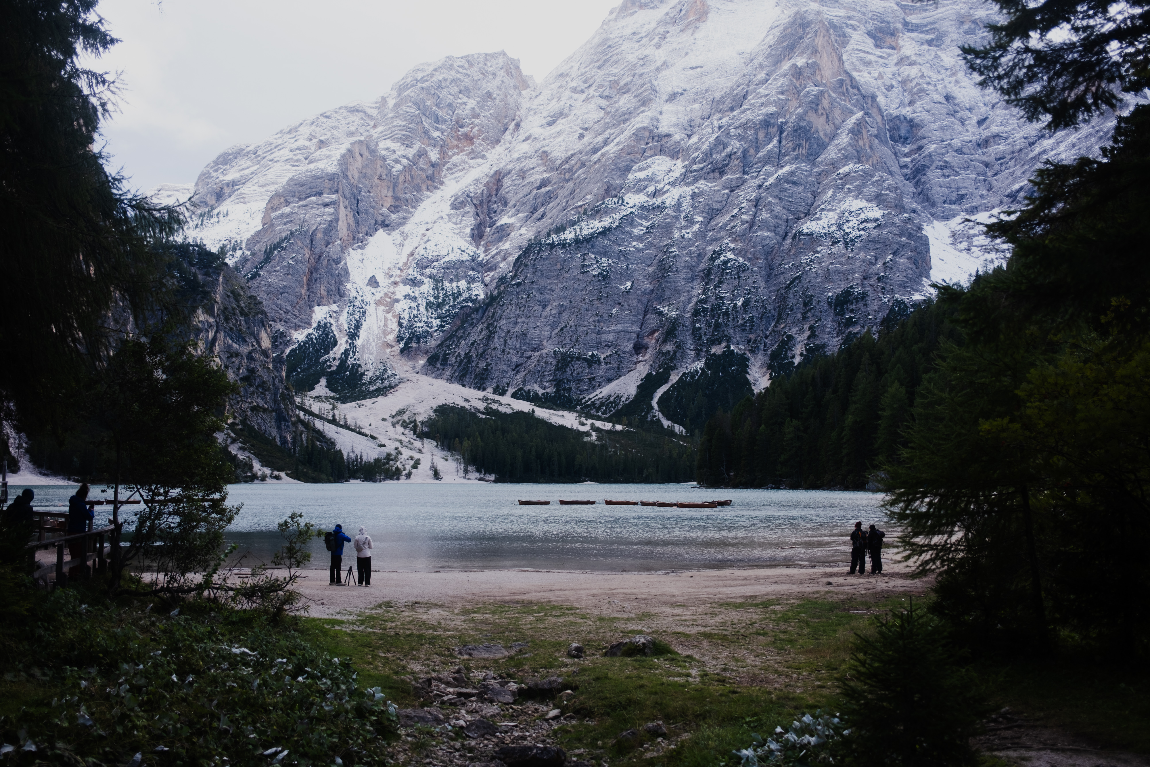 Mountain view from Lago di Braies