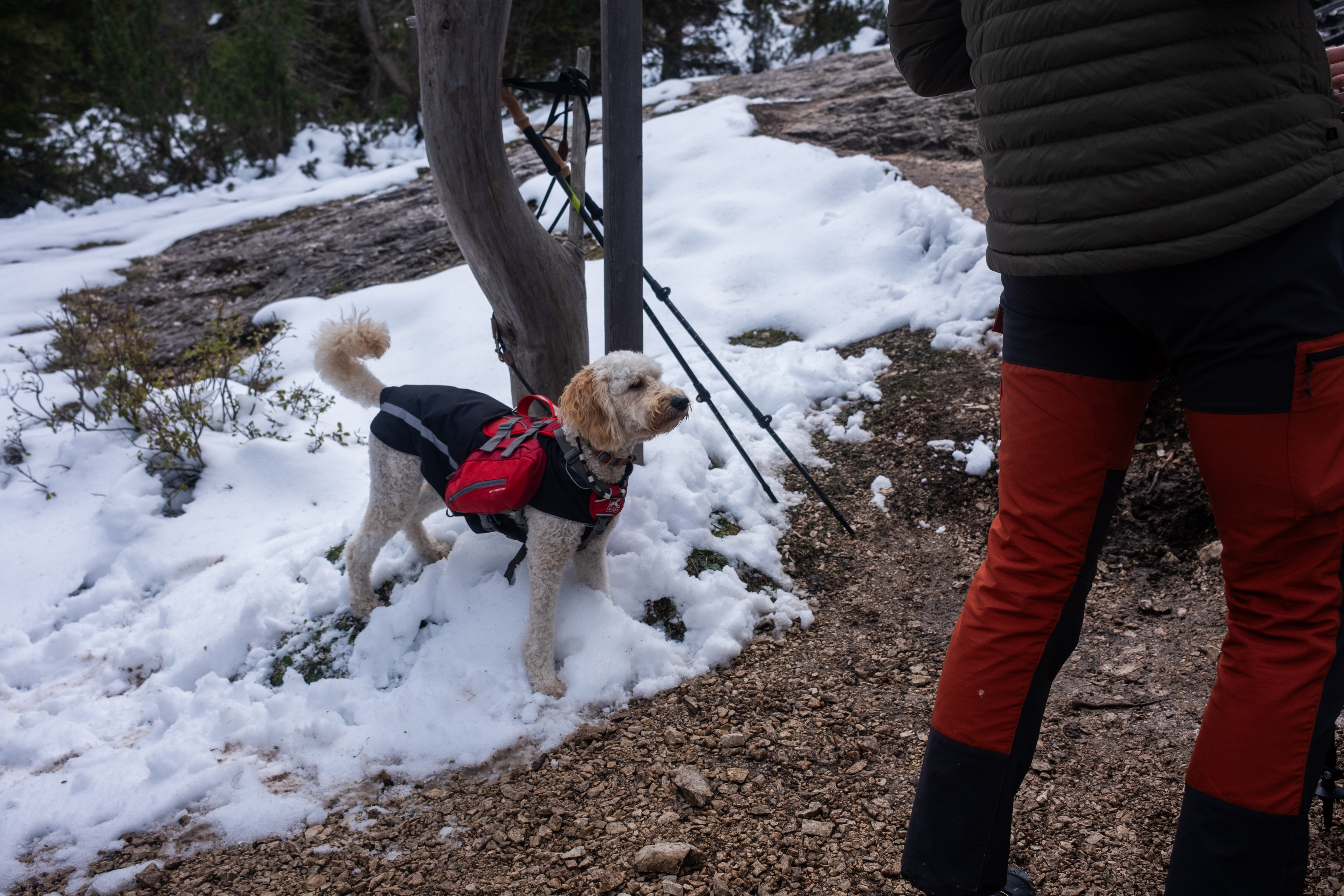 Approaching Rifugio Pederu