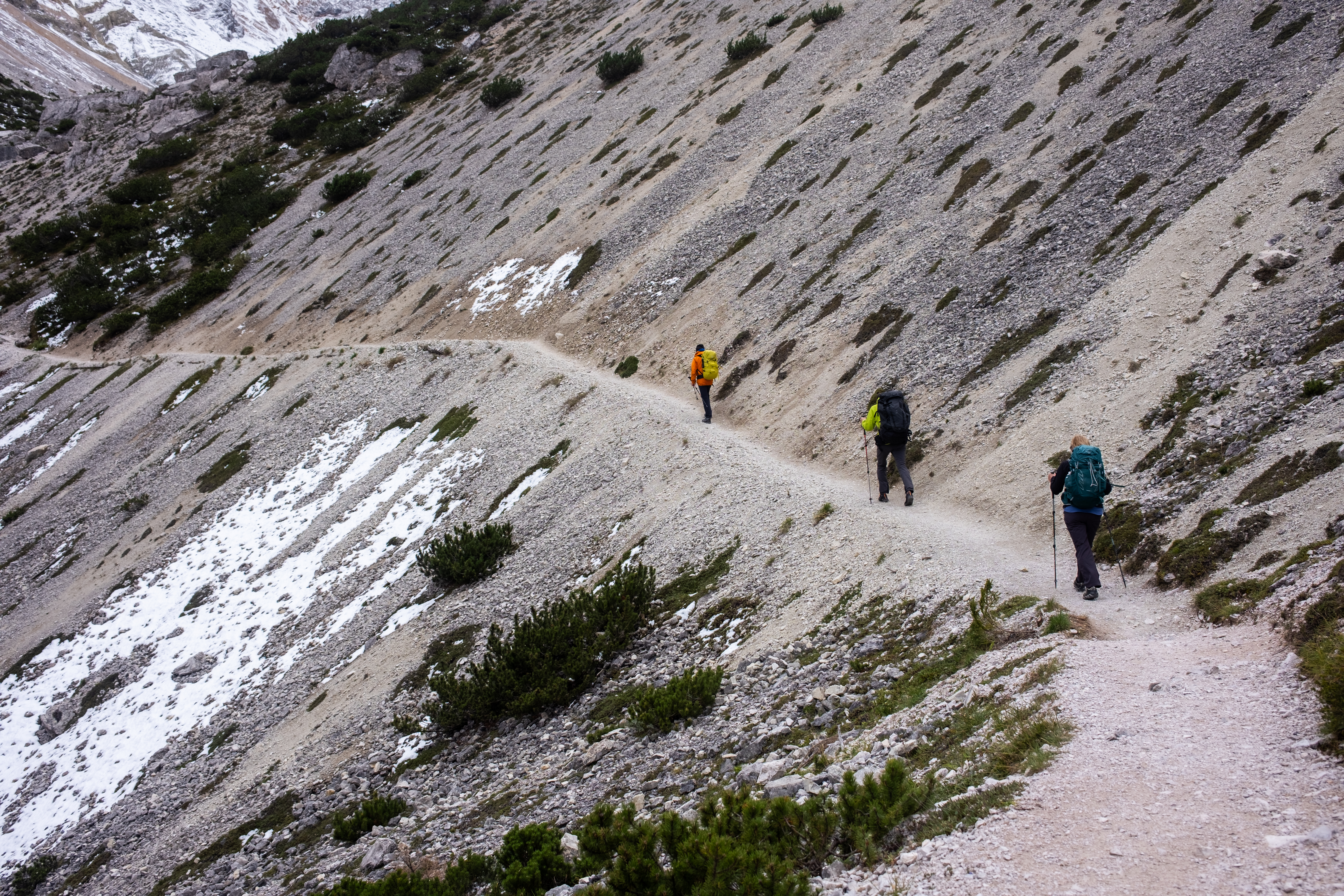 Trail through the valley