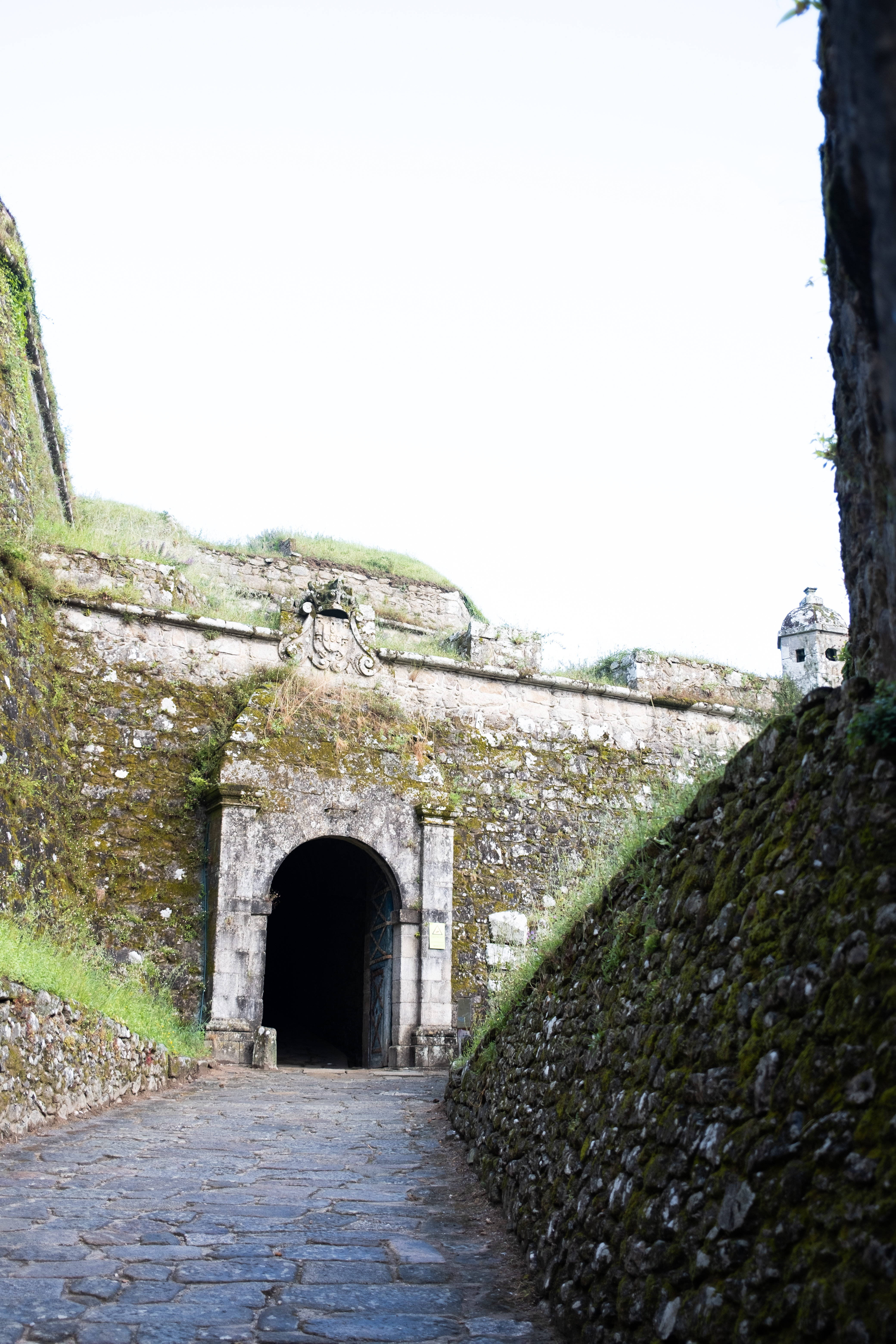Tunnel exit from the fort