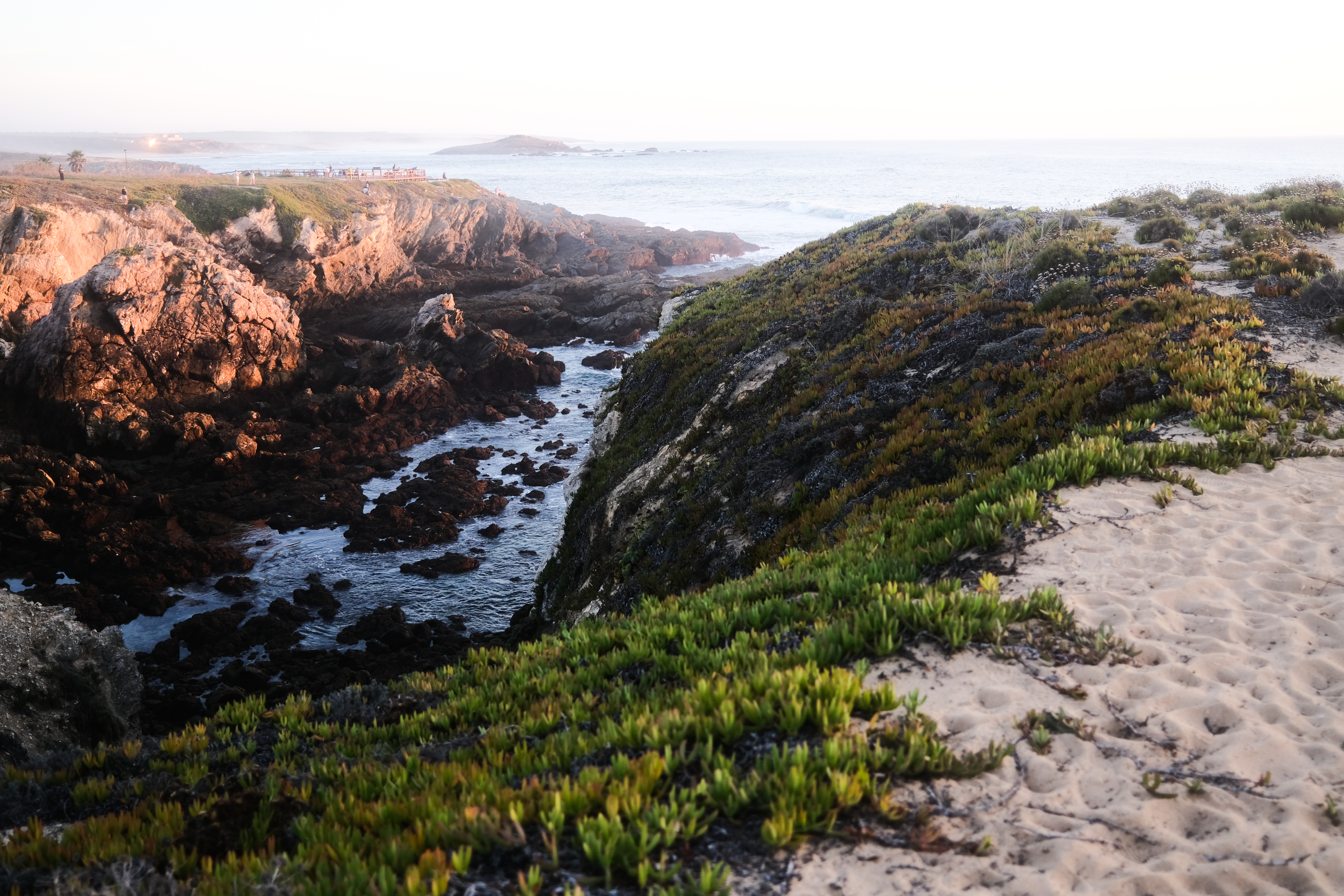 Ocean view from the cliff