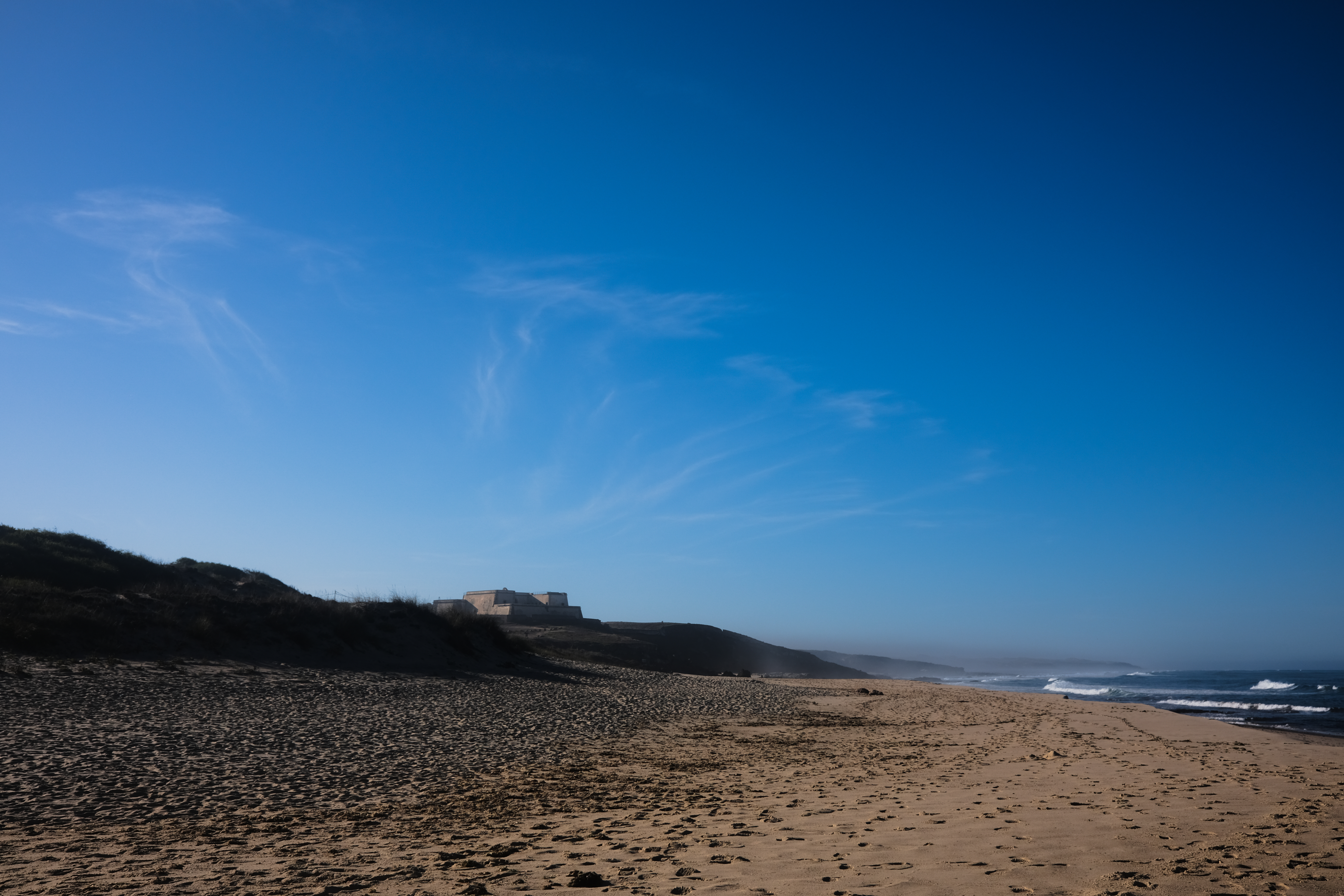 Fort of Pessegueiro on the coast