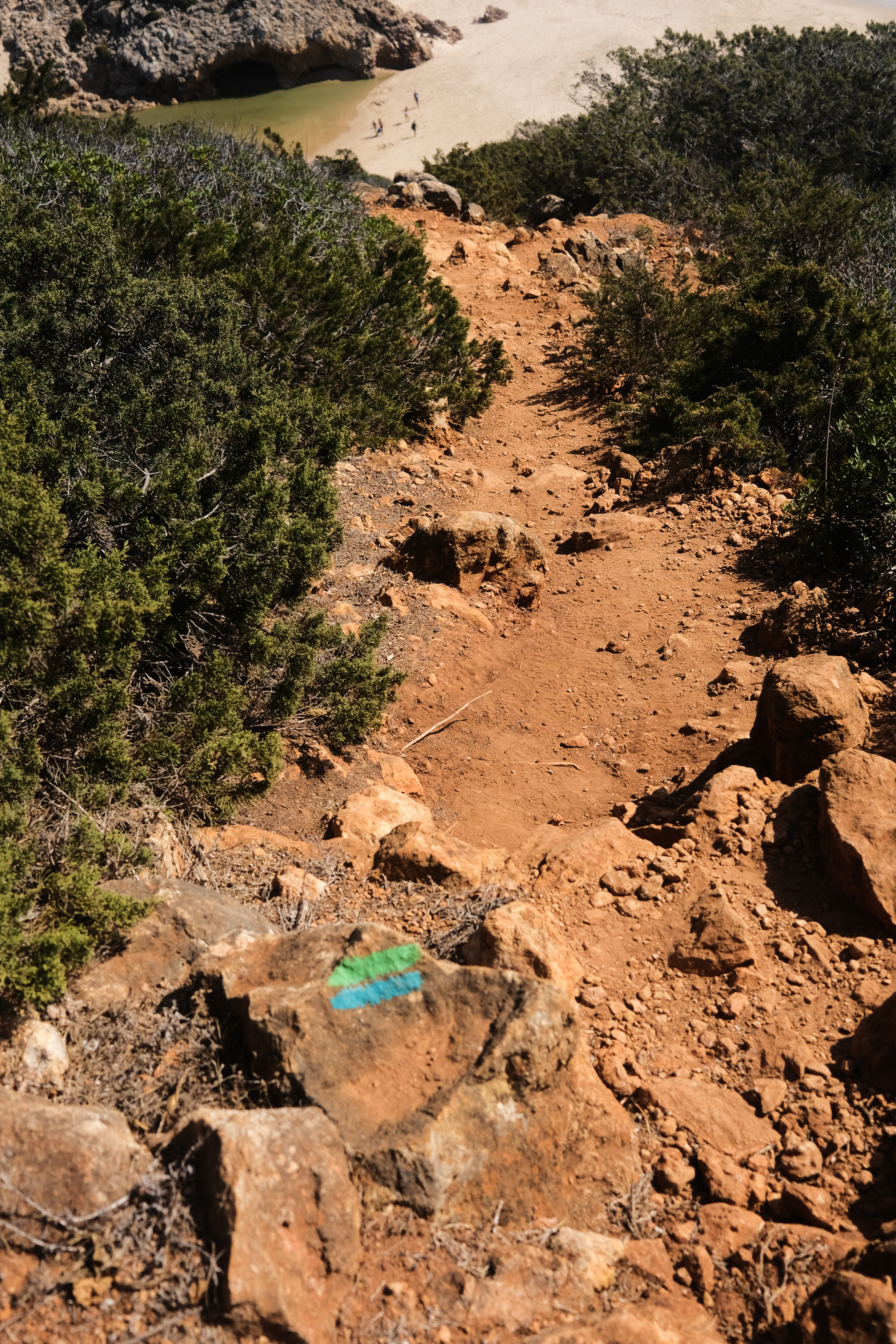 Climbing up the hills