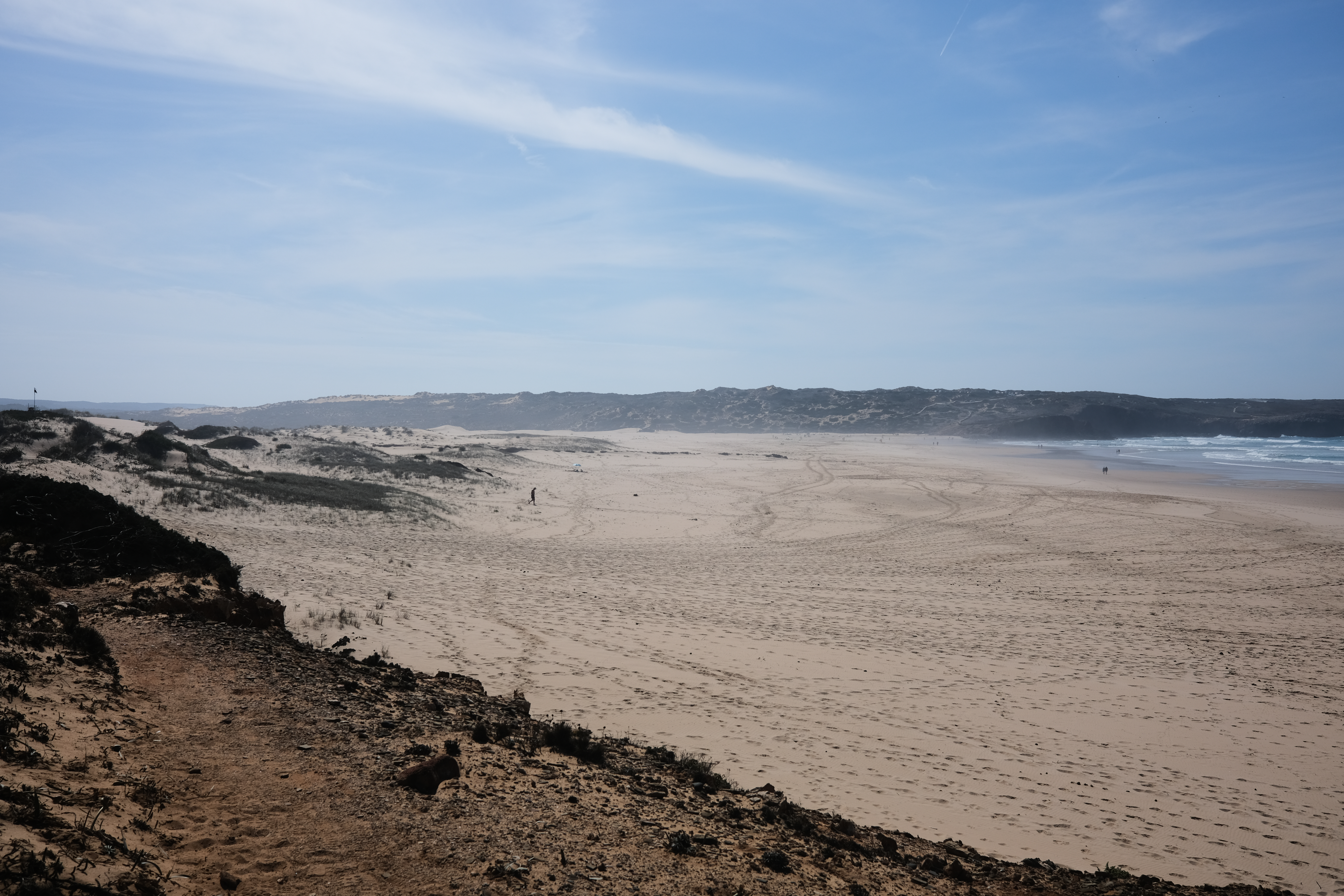 Path along the cliffs