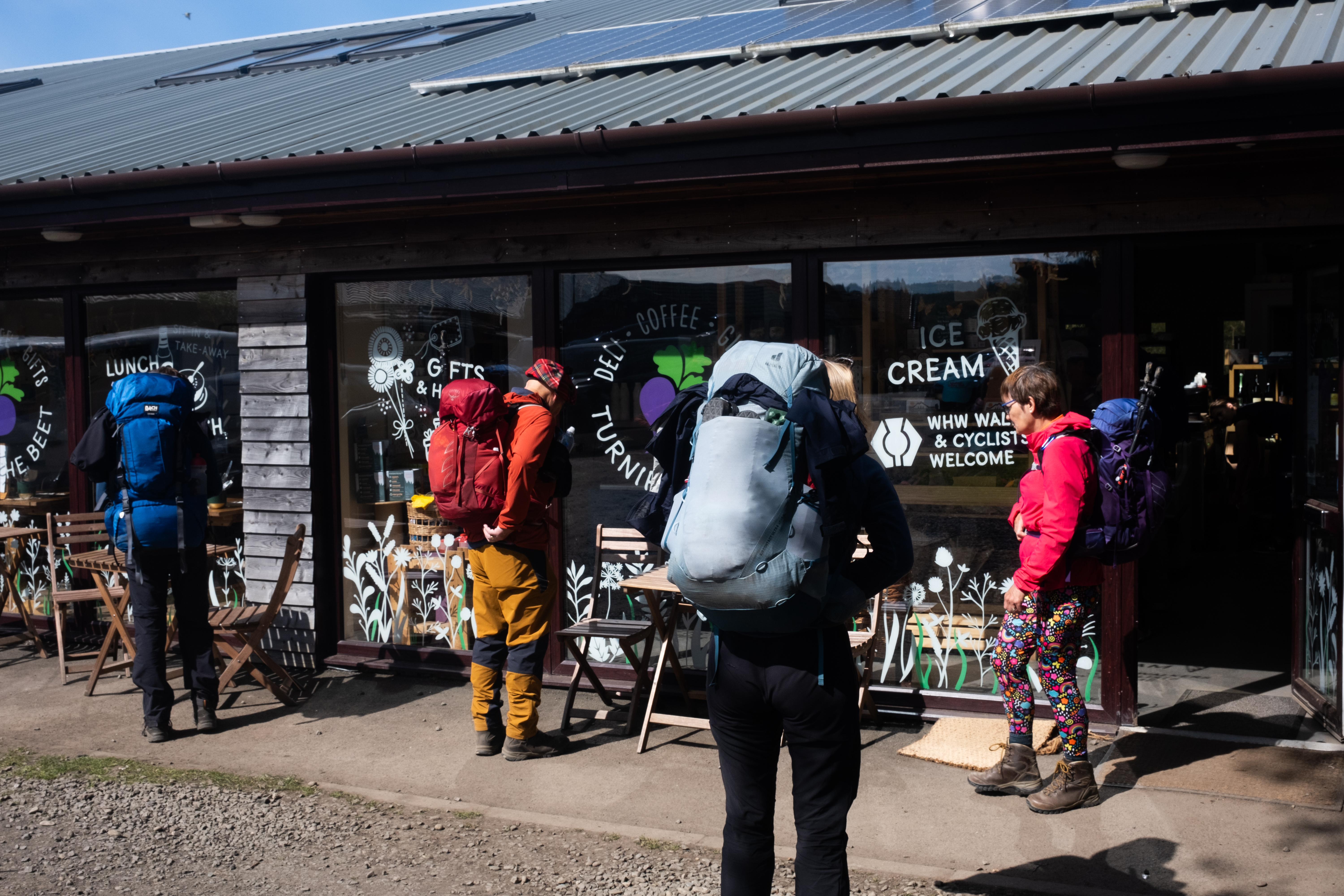 Hikers in Turnip the Beat
