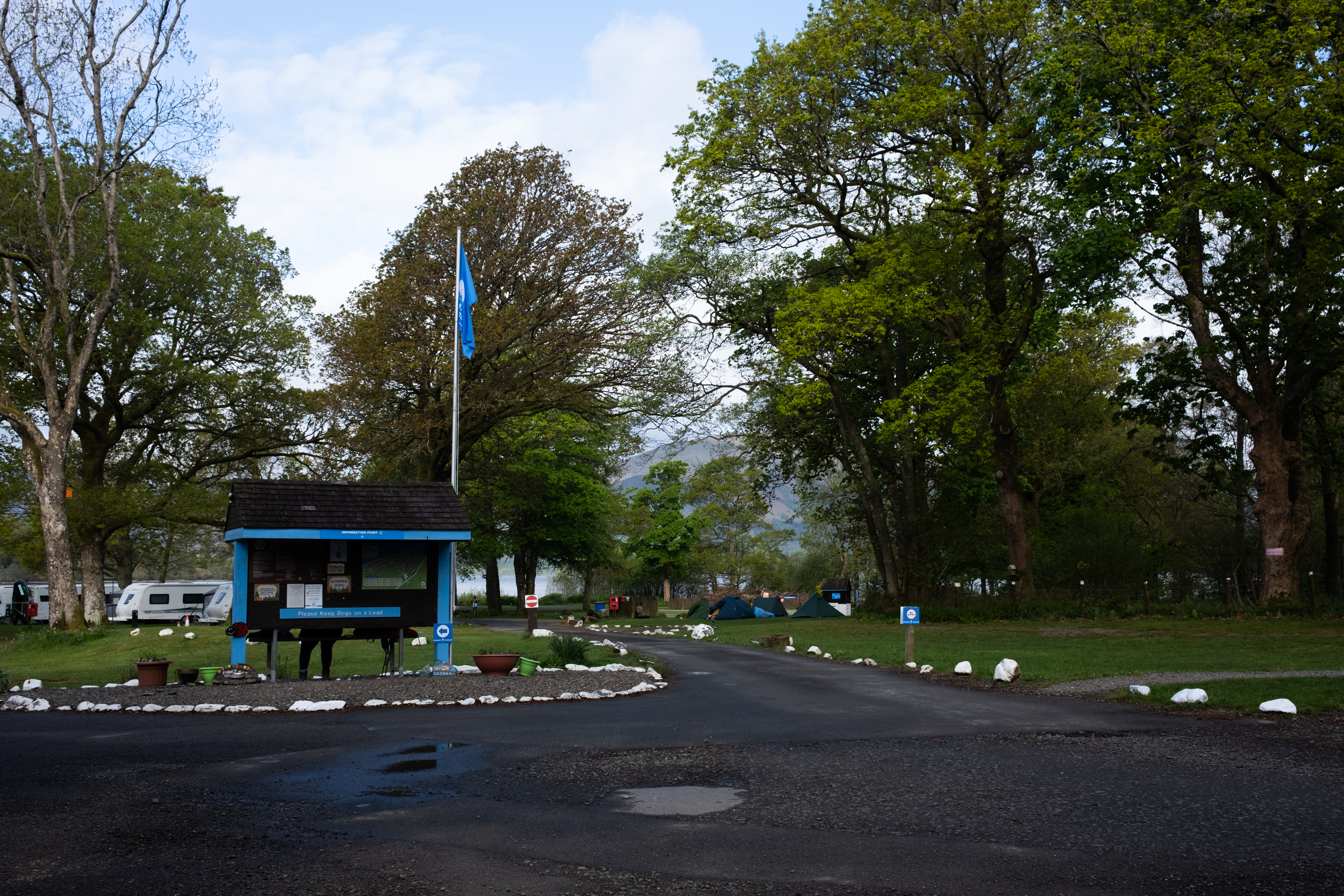 Saying goodbye to Cashel Campsite