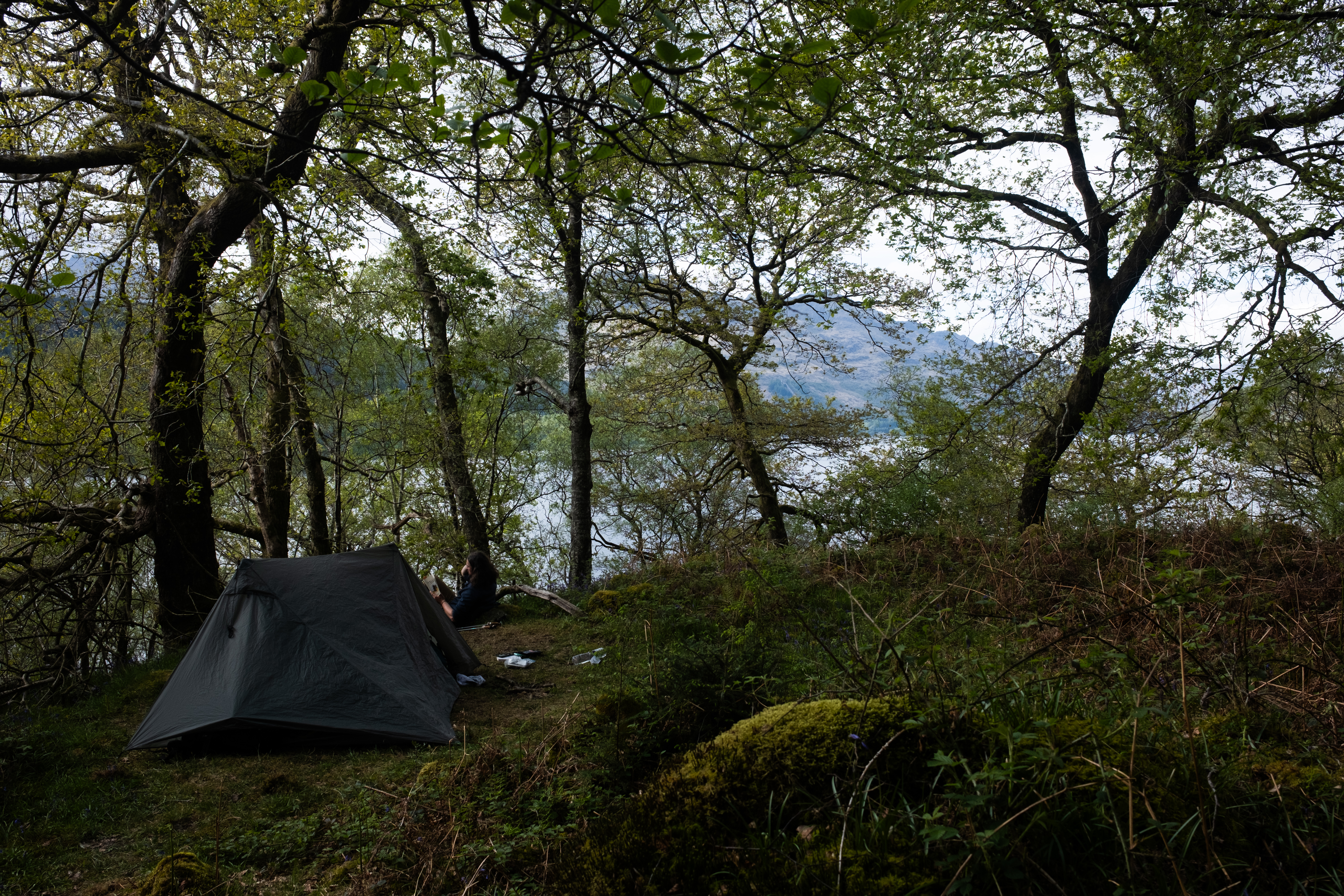 Our camping spot